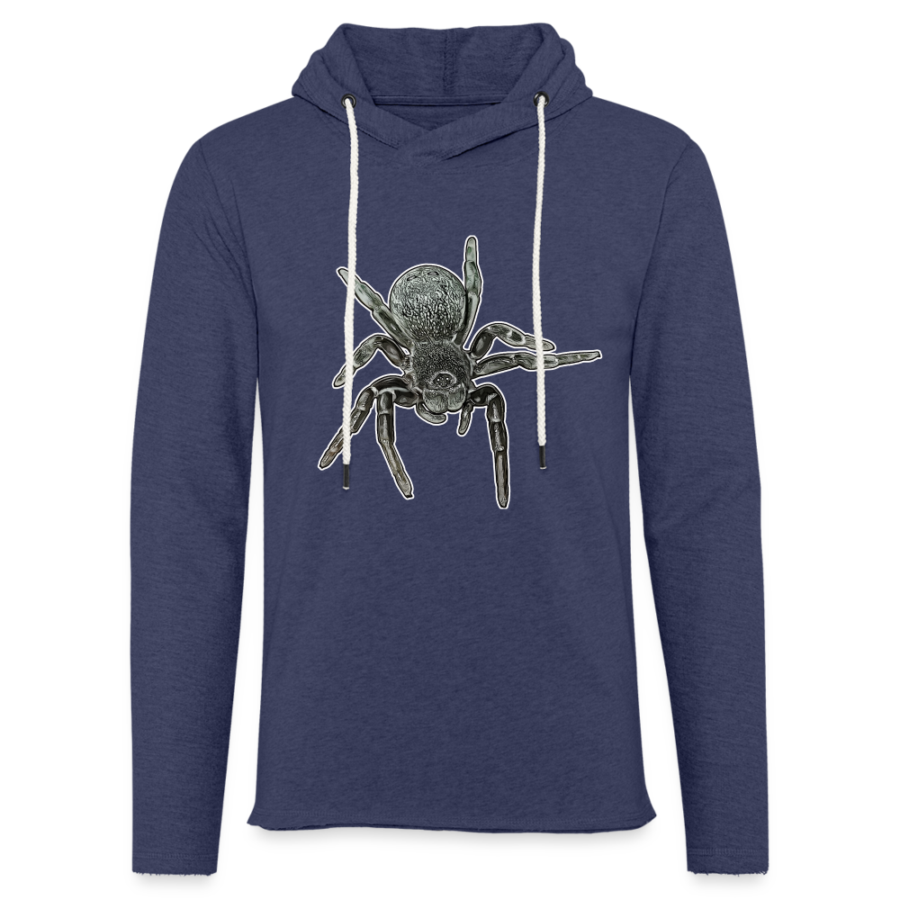 Unisex Kapuzensweatshirt Eresus walckenaeri - Navy meliert