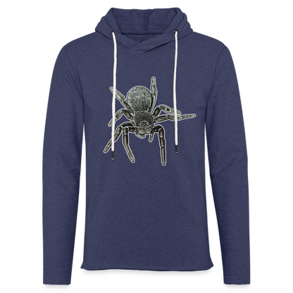 Unisex Kapuzensweatshirt Eresus walckenaeri - Navy meliert