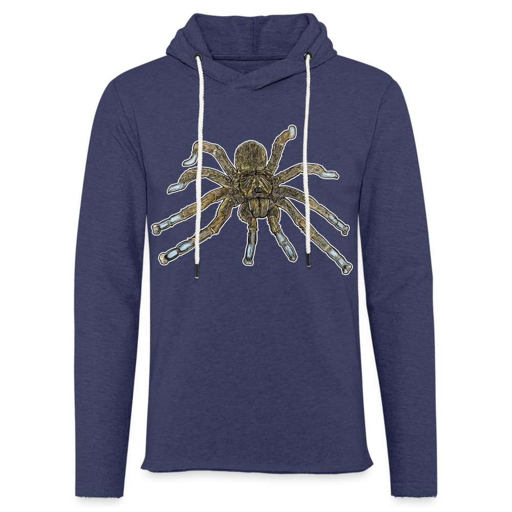 Unisex Kapuzensweatshirt Idiothele mira - Navy meliert