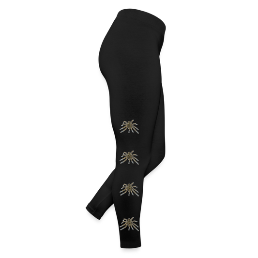 Frauen Jersey Leggings Idiothele mira - Schwarz