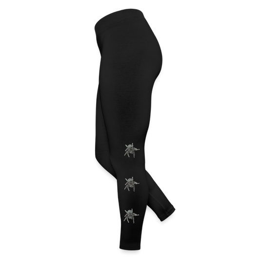 Frauen Jersey Leggings Eresus walckenaeri - Schwarz