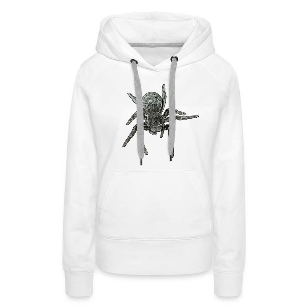 Frauen Hoodie Eresus walckenaeri - weiß