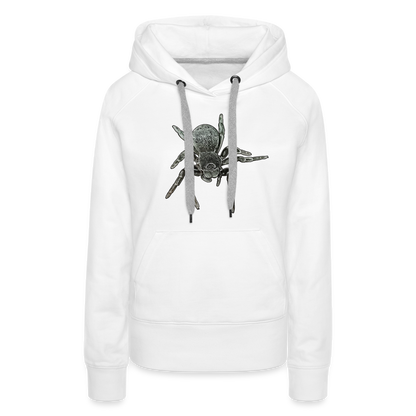 Frauen Hoodie Eresus walckenaeri - weiß