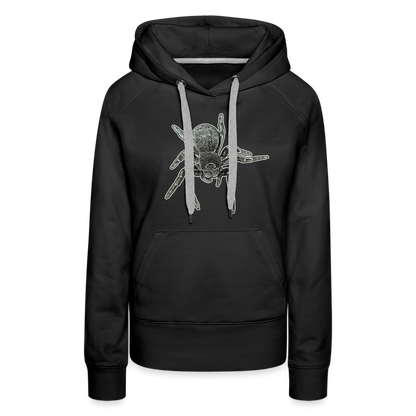 Frauen Hoodie Eresus walckenaeri - Schwarz