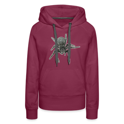 Frauen Hoodie Eresus walckenaeri - Bordeaux