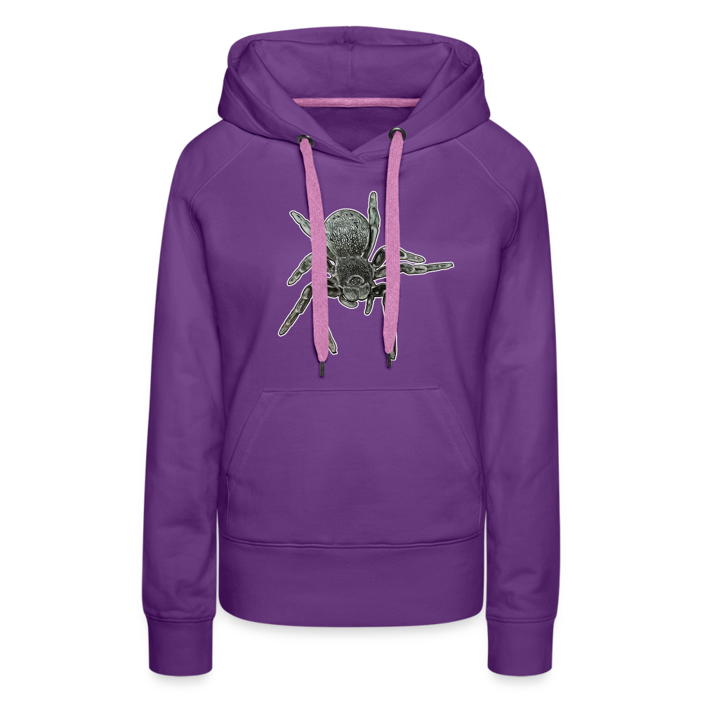 Frauen Hoodie Eresus walckenaeri - Purple