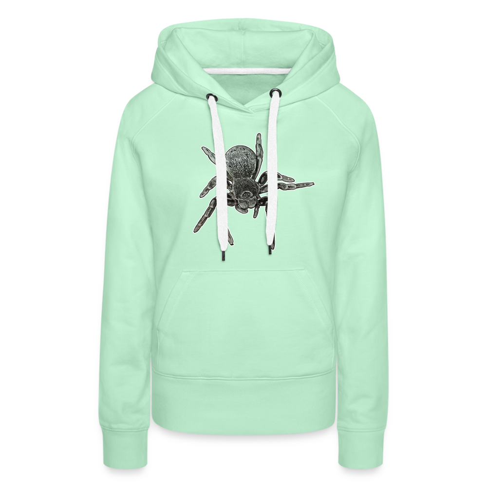 Frauen Hoodie Eresus walckenaeri - helles Mintgrün