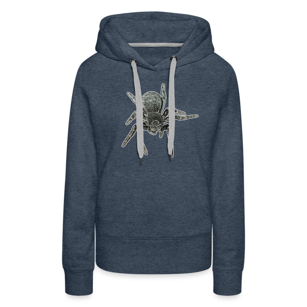 Frauen Hoodie Eresus walckenaeri - Jeansblau