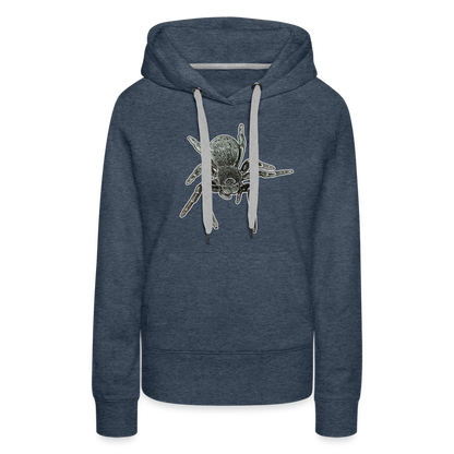 Frauen Hoodie Eresus walckenaeri - Jeansblau