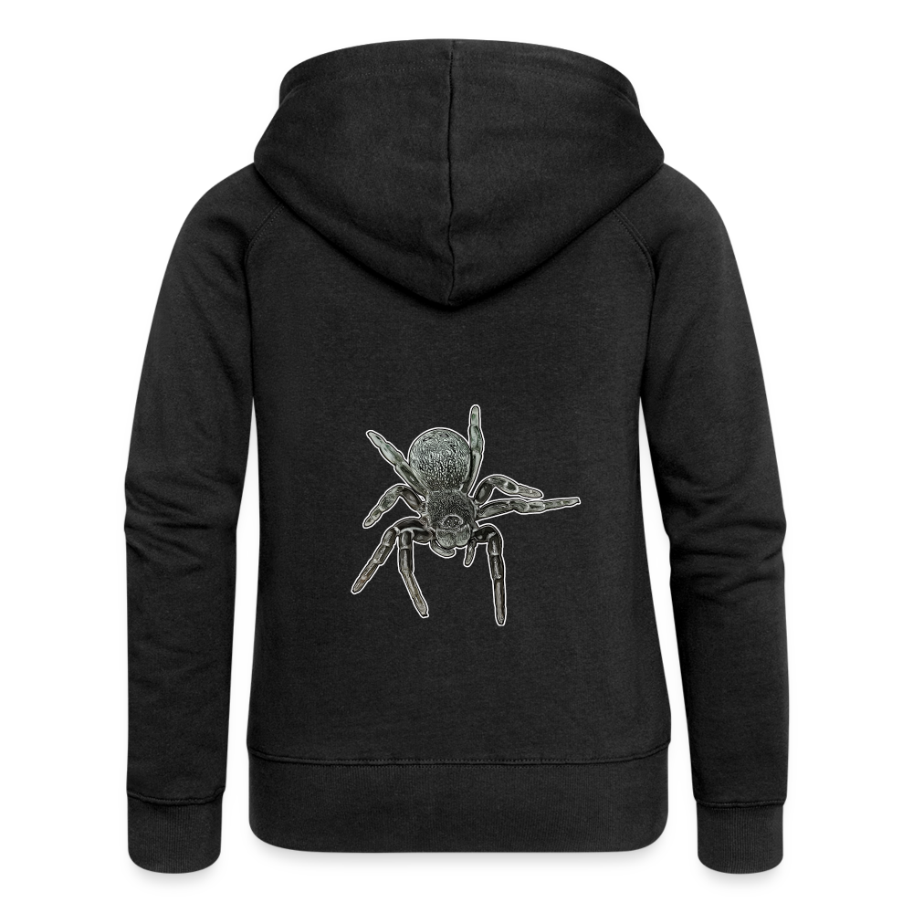 Frauen Zip-Hoodie Eresus walckenaeri - Schwarz