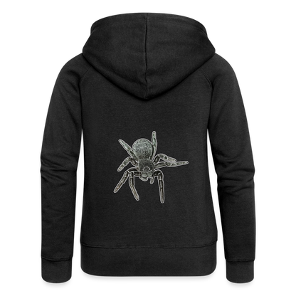 Frauen Zip-Hoodie Eresus walckenaeri - Schwarz