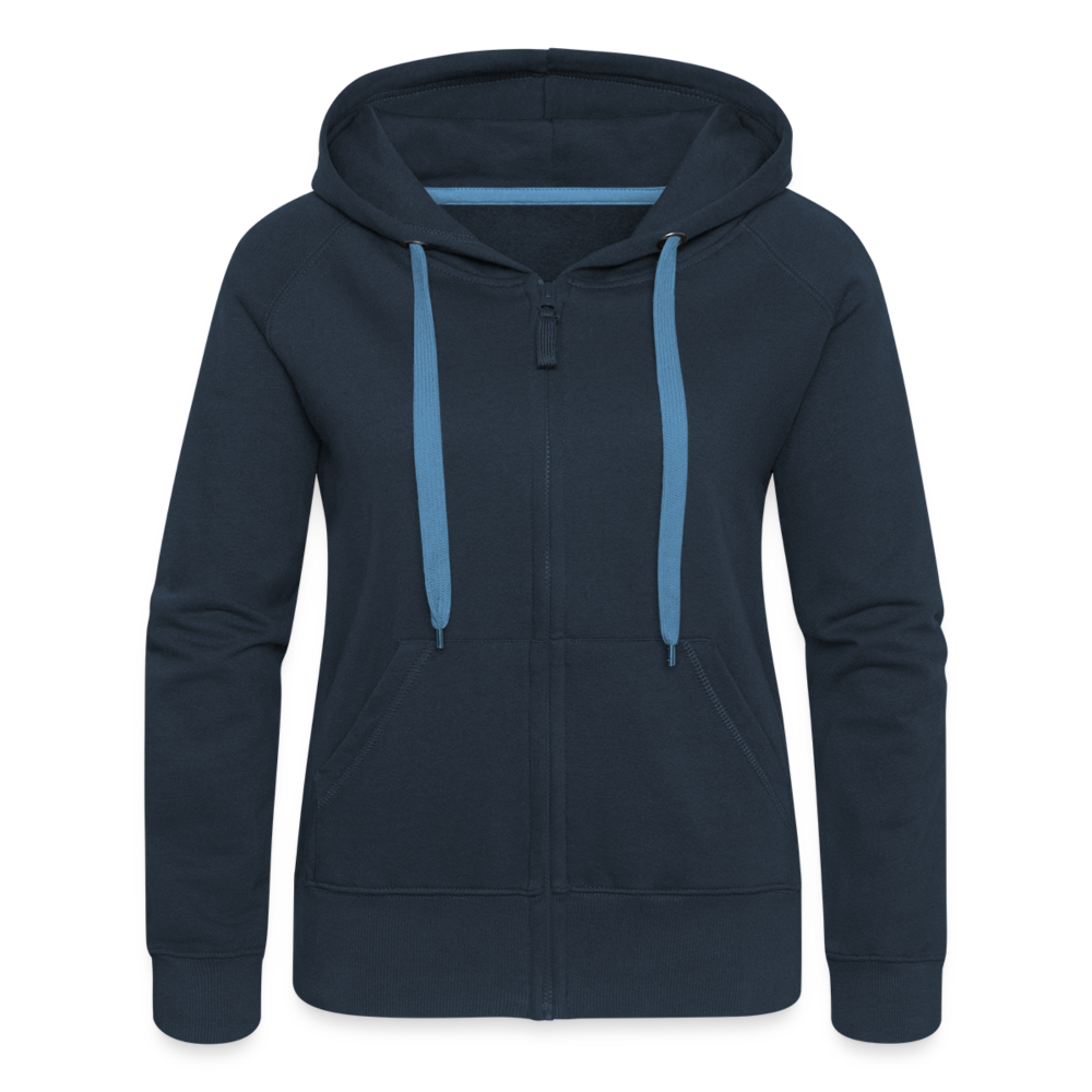 Frauen Zip-Hoodie Eresus walckenaeri - Navy