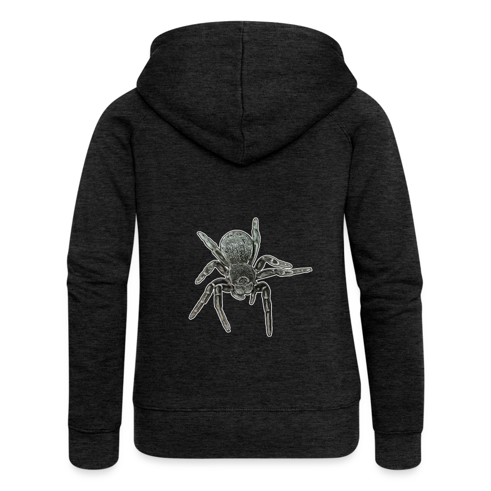 Frauen Zip-Hoodie Eresus walckenaeri - Anthrazit