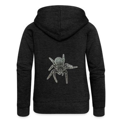 Frauen Zip-Hoodie Eresus walckenaeri - Anthrazit