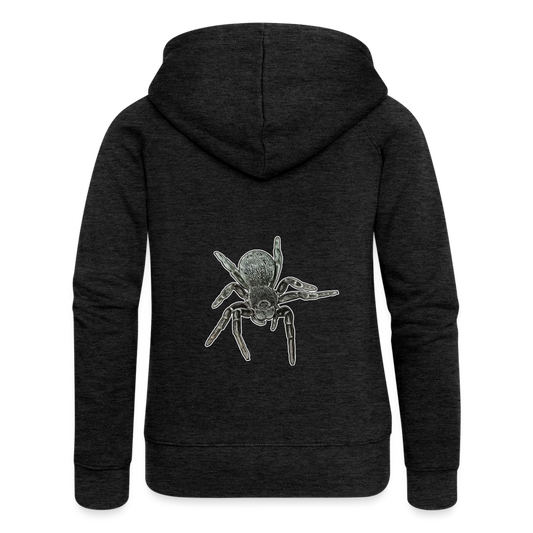 Frauen Zip-Hoodie Eresus walckenaeri - Anthrazit