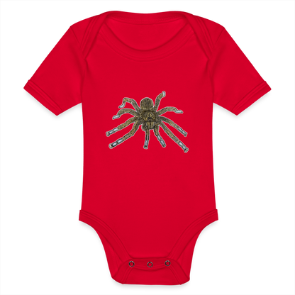 Baby Bio Body kurz Idiothele mira - Rot