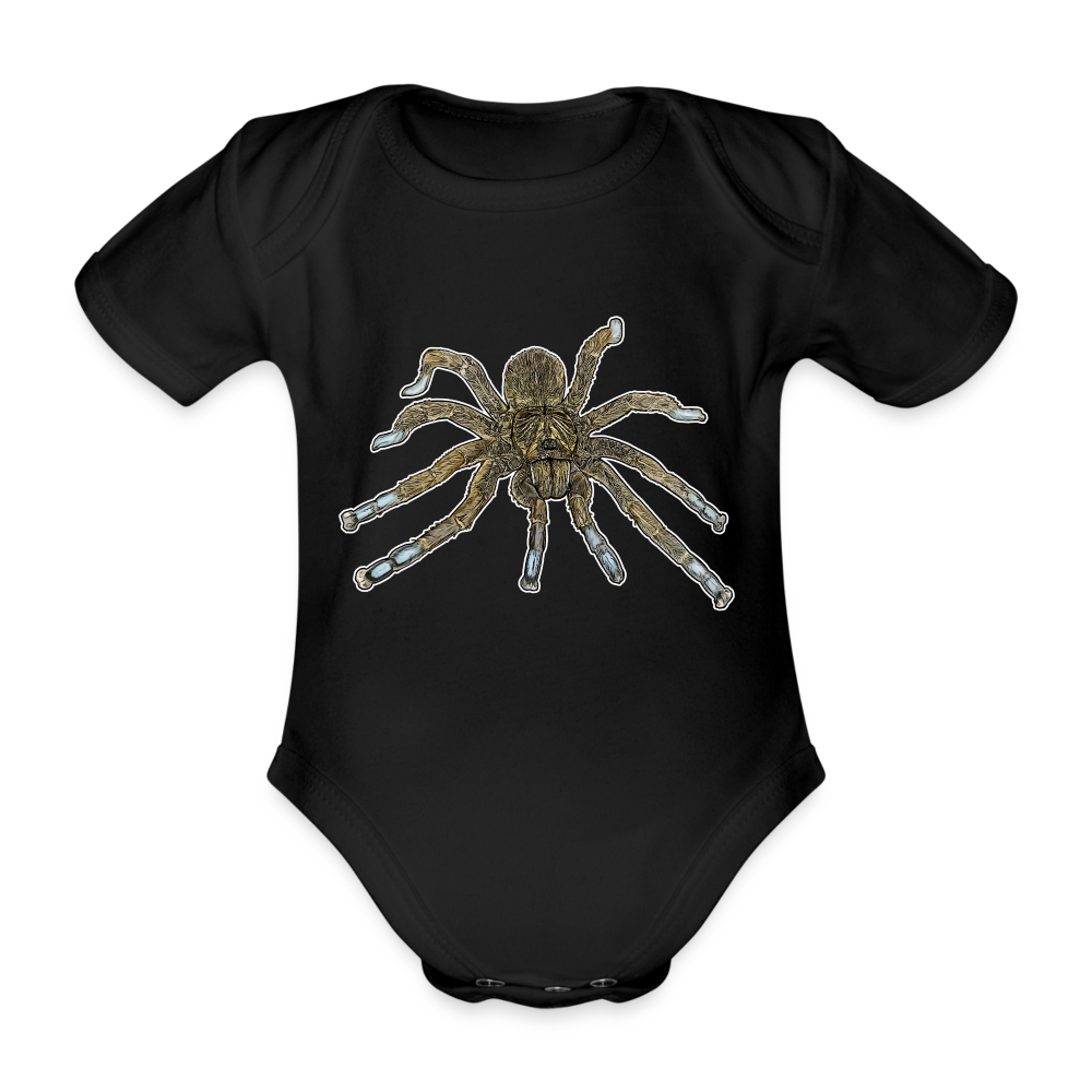 Baby Bio Body kurz Idiothele mira - Schwarz