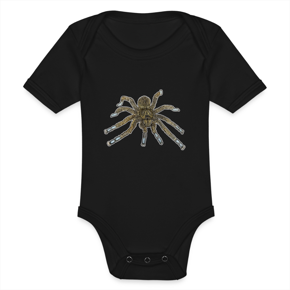 Baby Bio Body kurz Idiothele mira - Schwarz