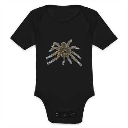 Baby Bio Body kurz Idiothele mira - Schwarz