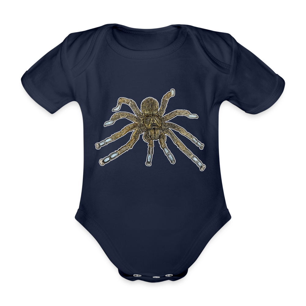 Baby Bio Body kurz Idiothele mira - Dunkelnavy