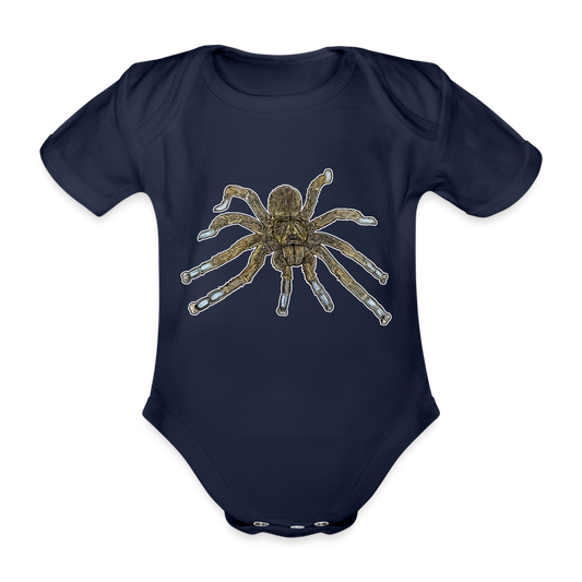 Baby Bio Body kurz Idiothele mira - Dunkelnavy