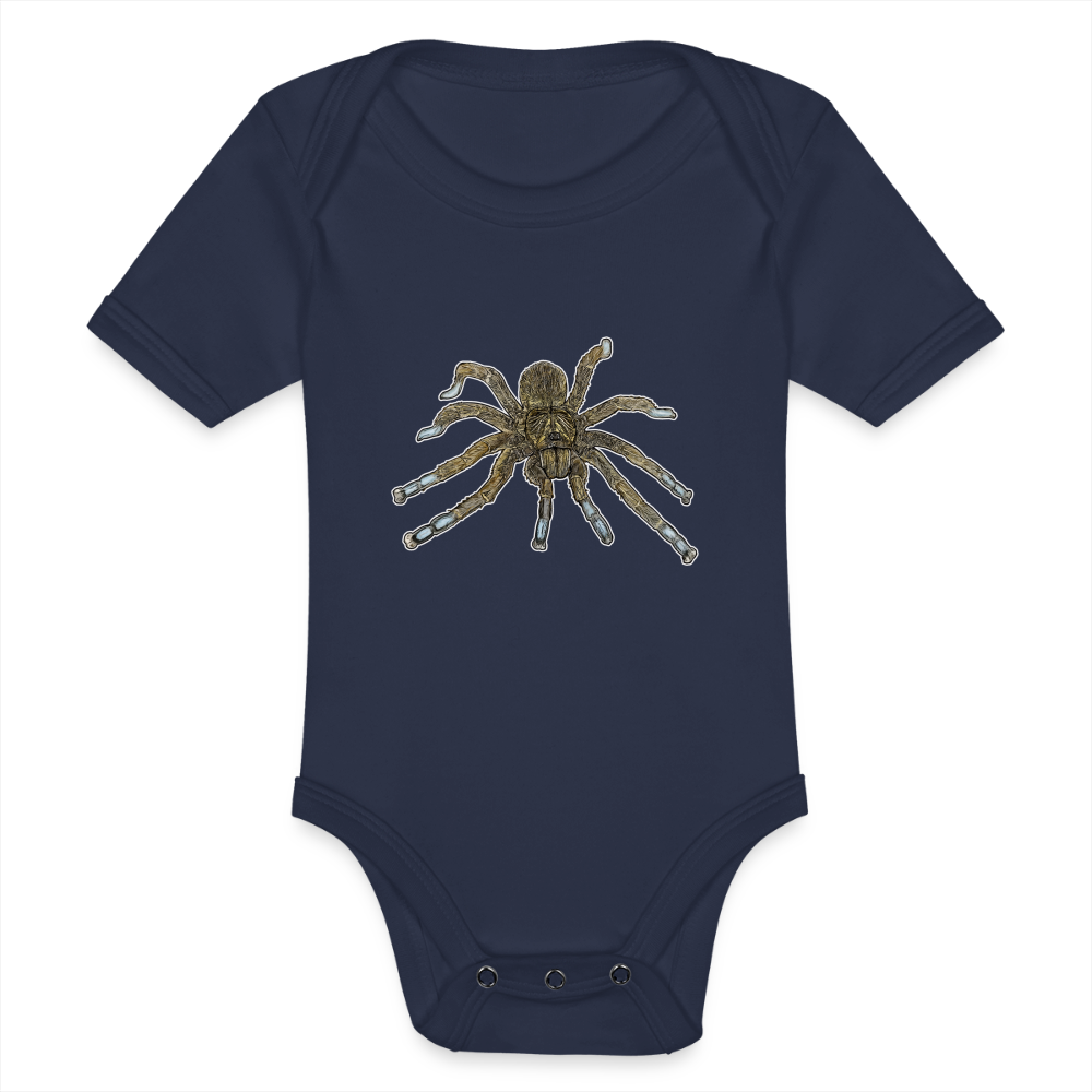 Baby Bio Body kurz Idiothele mira - Dunkelnavy