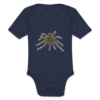 Baby Bio Body kurz Idiothele mira - Dunkelnavy