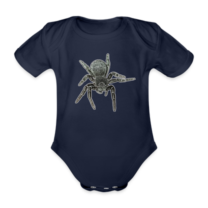 Baby Bio Body kurz Eresus walckenaeri - Dunkelnavy