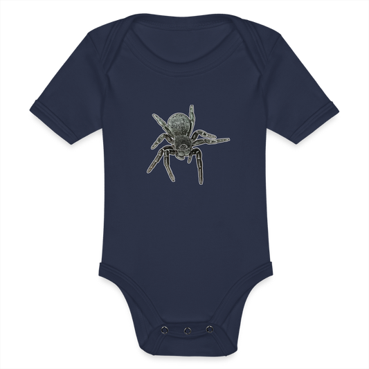 Baby Bio Body kurz Eresus walckenaeri - Dunkelnavy