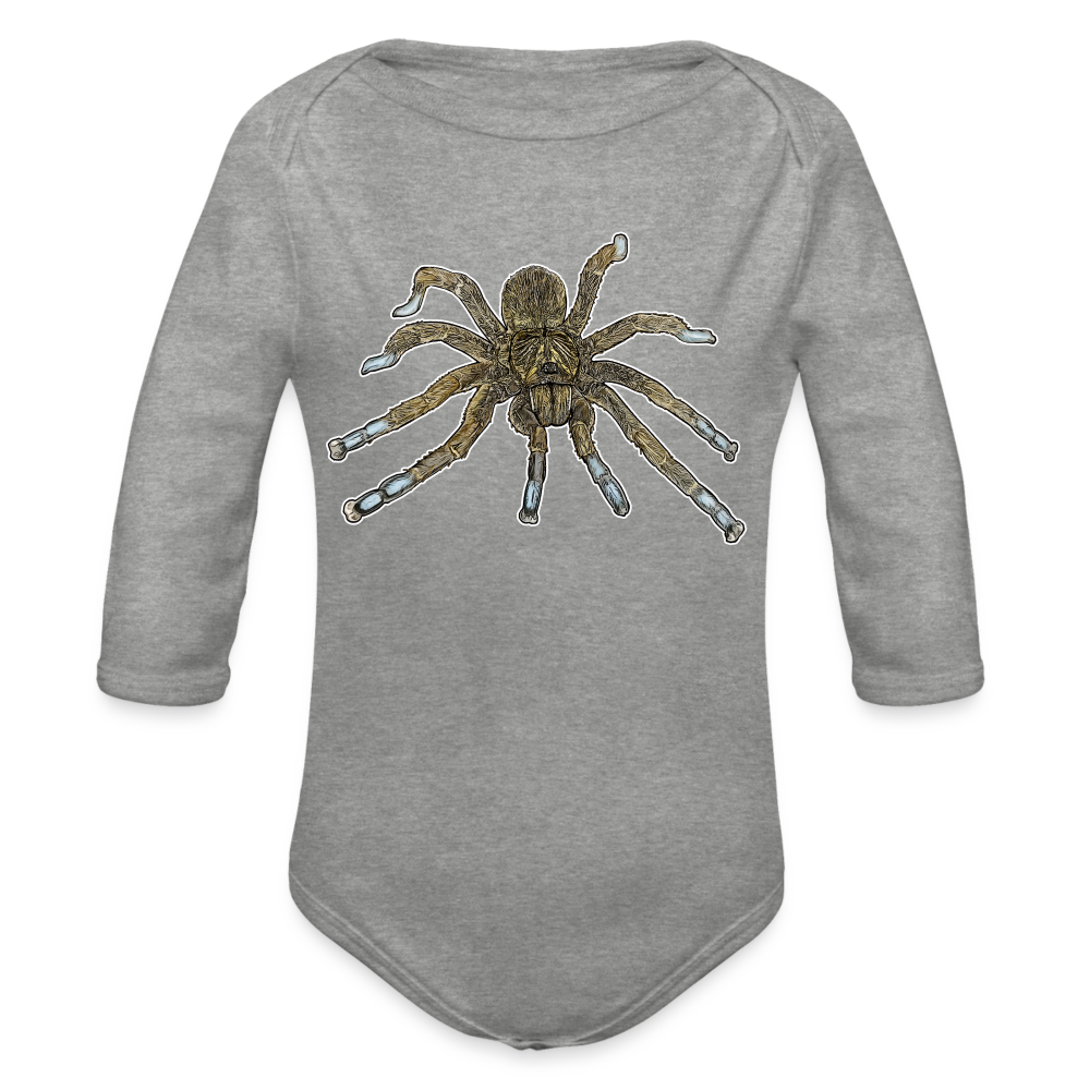 Baby Bio Body lang - Grau meliert