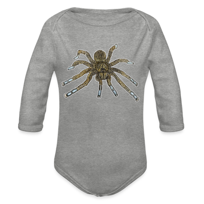 Baby Bio Body lang - Grau meliert