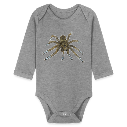 Baby Bio Body lang - Grau meliert