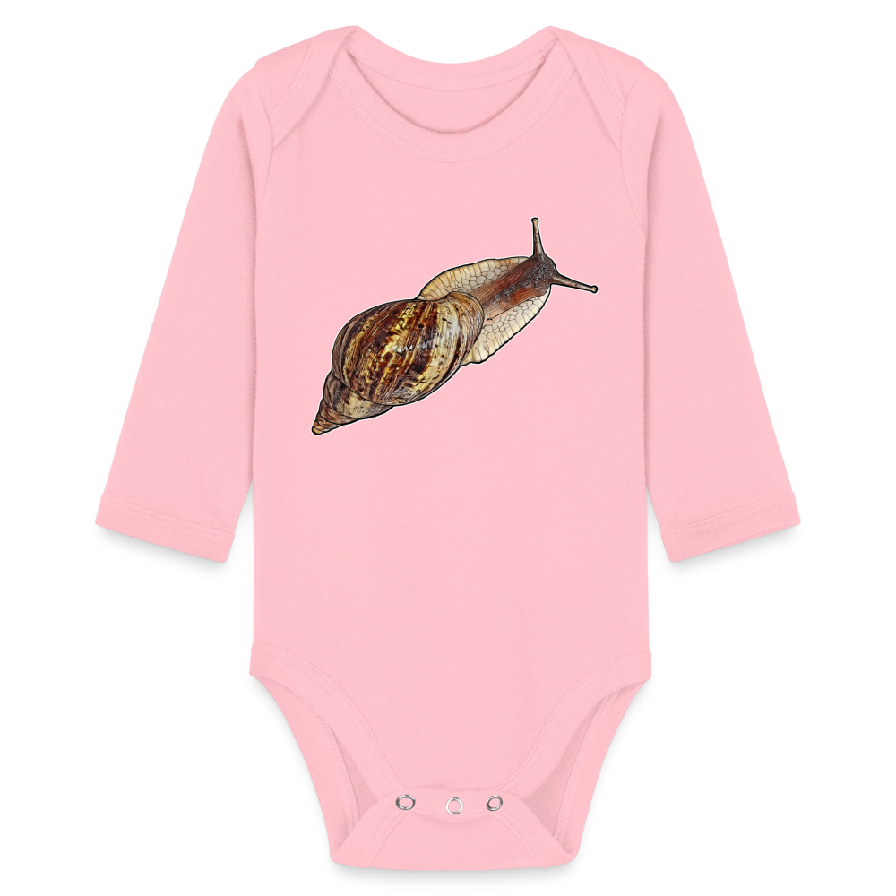 Baby Bio Body lang Achatina reticulata wildfarben - Hellrosa