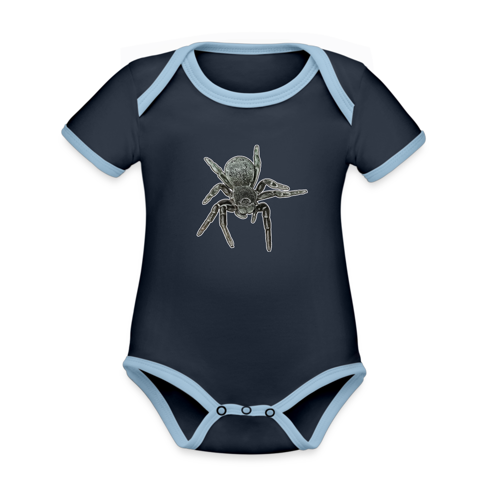 Baby Bio Kontrastbody kurz Eresus walckenaeri - Navy/Himmelblau