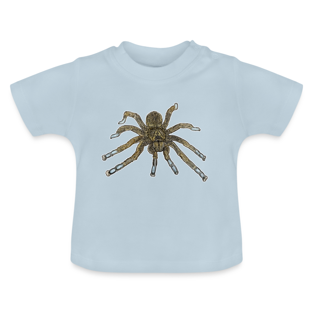 Baby T-Shirt Idiothele mira - Hellblau