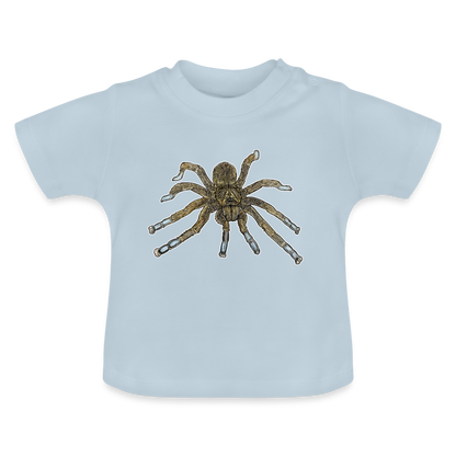 Baby T-Shirt Idiothele mira - Hellblau