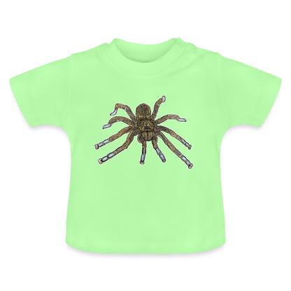 Baby T-Shirt Idiothele mira - Mintgrün