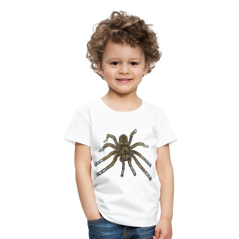 Kinder Basic T-Shirt Idiothele mira - weiß