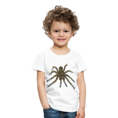 Kinder Basic T-Shirt Idiothele mira - weiß