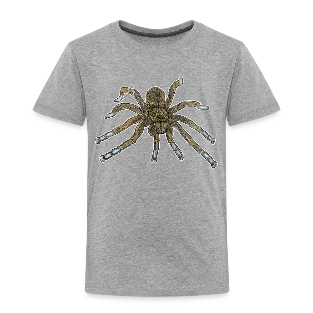 Kinder Basic T-Shirt Idiothele mira - Grau meliert