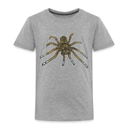 Kinder Basic T-Shirt Idiothele mira - Grau meliert