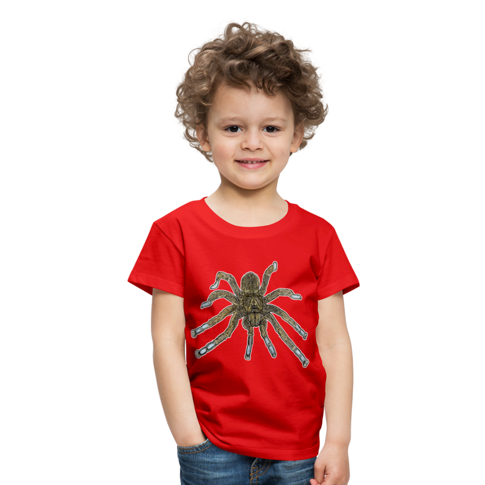 Kinder Basic T-Shirt Idiothele mira - Rot