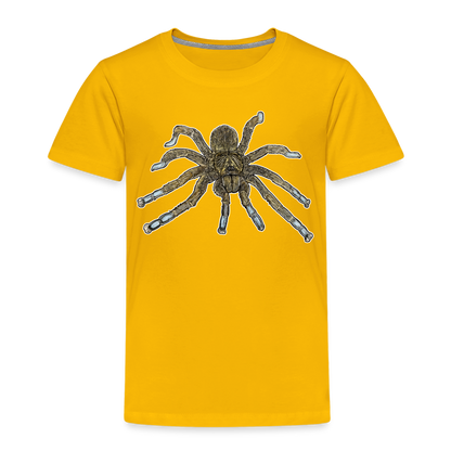 Kinder Basic T-Shirt Idiothele mira - Sonnengelb