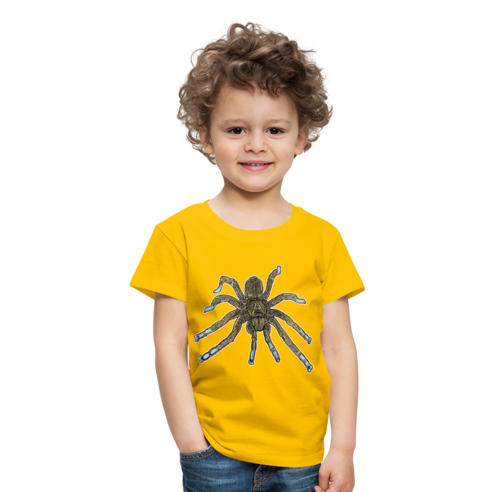 Kinder Basic T-Shirt Idiothele mira - Sonnengelb