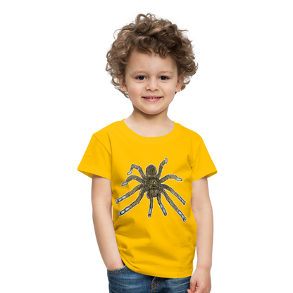 Kinder Basic T-Shirt Idiothele mira - Sonnengelb