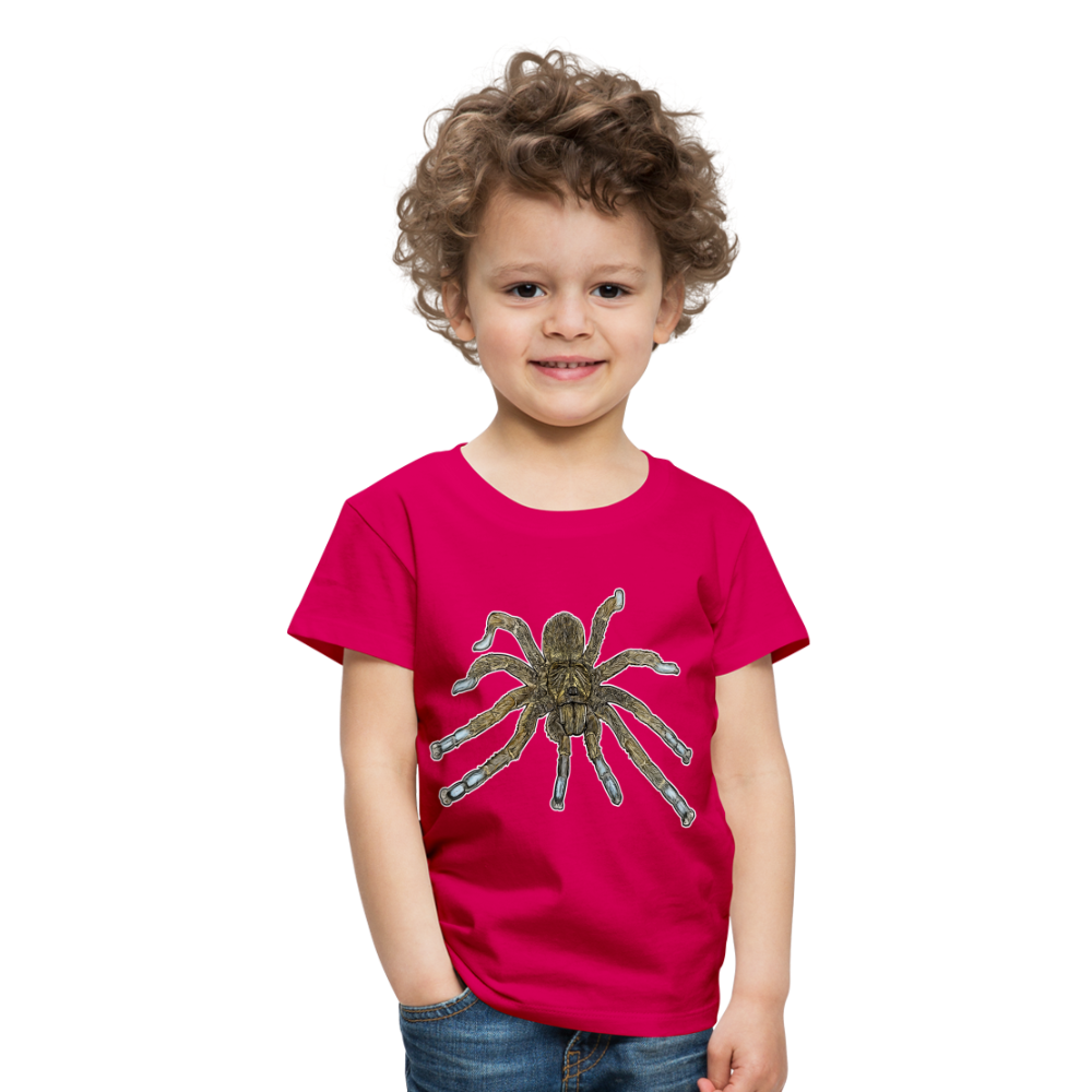 Kinder Basic T-Shirt Idiothele mira - dunkles Pink