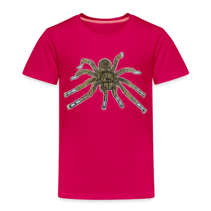 Kinder Basic T-Shirt Idiothele mira - dunkles Pink