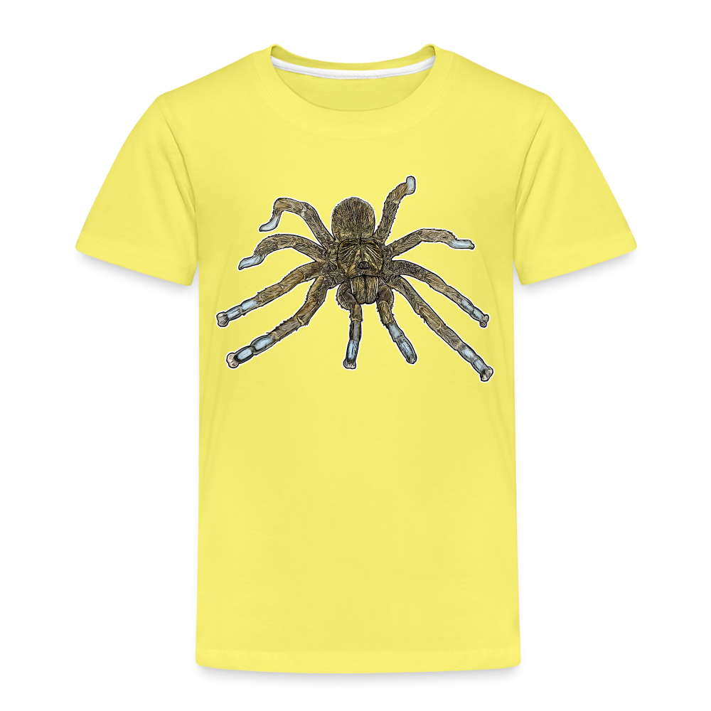 Kinder Basic T-Shirt Idiothele mira - Gelb