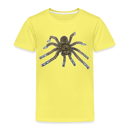 Kinder Basic T-Shirt Idiothele mira - Gelb