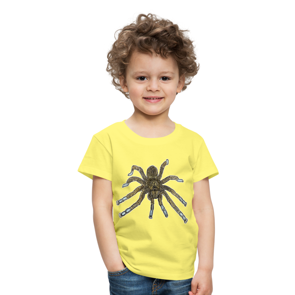Kinder Basic T-Shirt Idiothele mira - Gelb